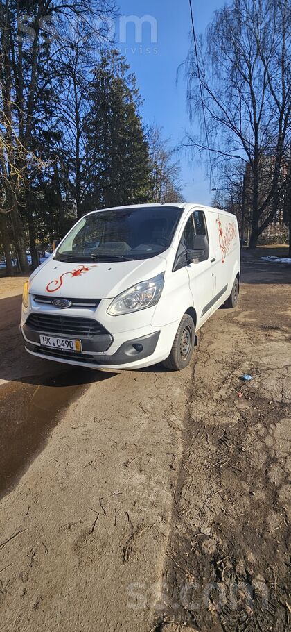Ford transit custom 2.0 tdci 125kw/175hp, pilnā masa 2940kg. , garā bāze, au