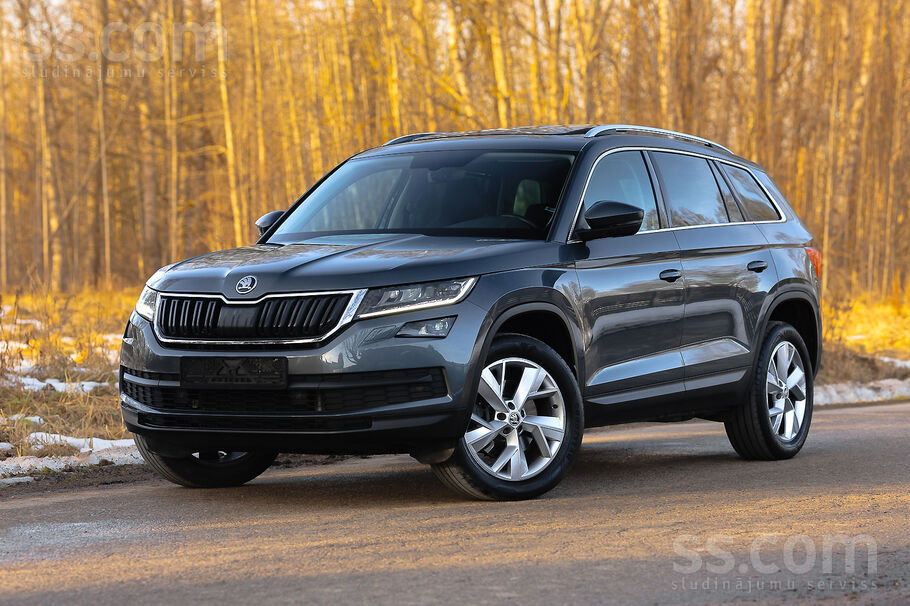 Kodiaq Style, 190zs, 4x4, 7vietas, Webasto, Lūka
Krāsa - Pelēka perlamutra.