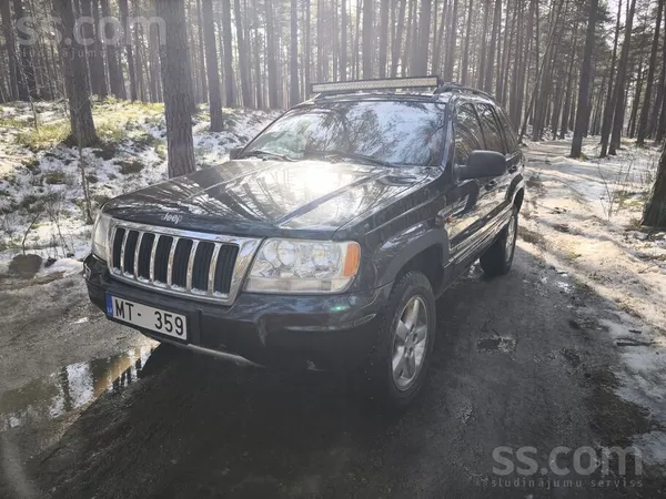 Pārdodu Jeep Grand Cherokee WJ 2.7crd Black pearl. Oriģināls nobraukums, nav