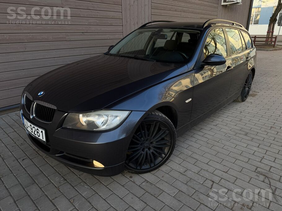 BMW Ievests no Vācijas, dzīvs BMW E91 2.0D. Manuāls. J
