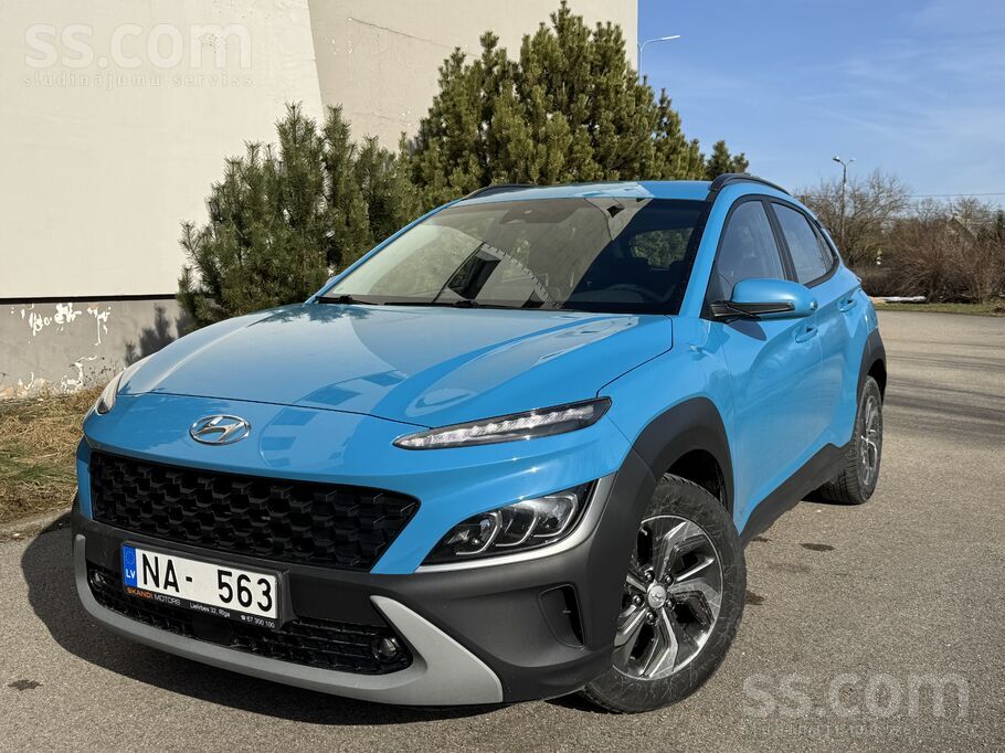 Hyundai Kona facelift 1.6 hibrīds, 2021.gada, 91 000 km nobraukums. 

Pārd