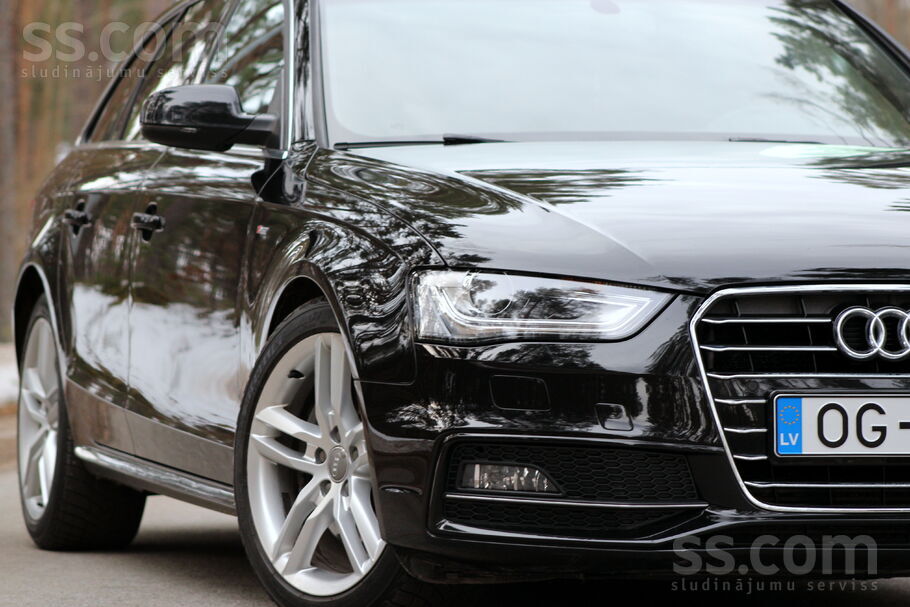 Audi Audi A4 B8, S-line komplektācija, facelifta modeli
