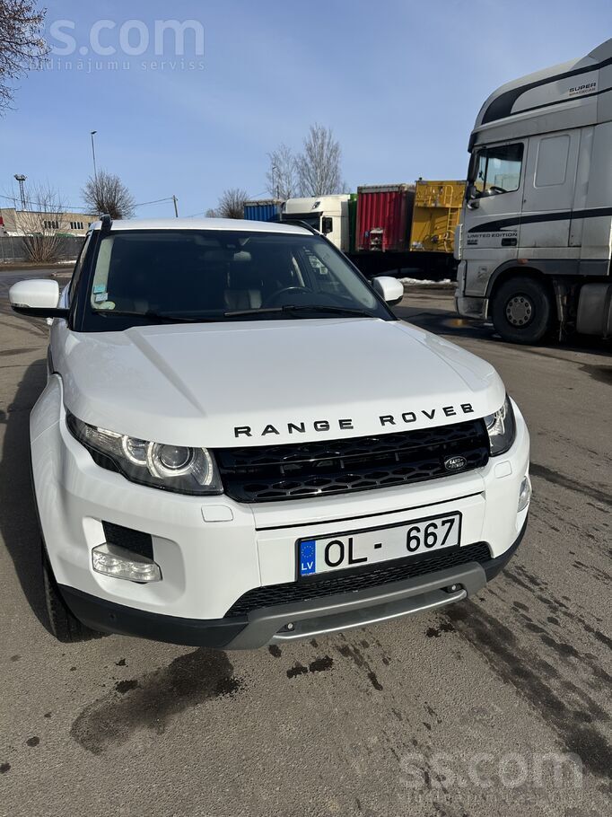 Range rover evoque 2.2d 110kw 4x4
Atdzīta no Francijas (bez rūsas)
Jauna