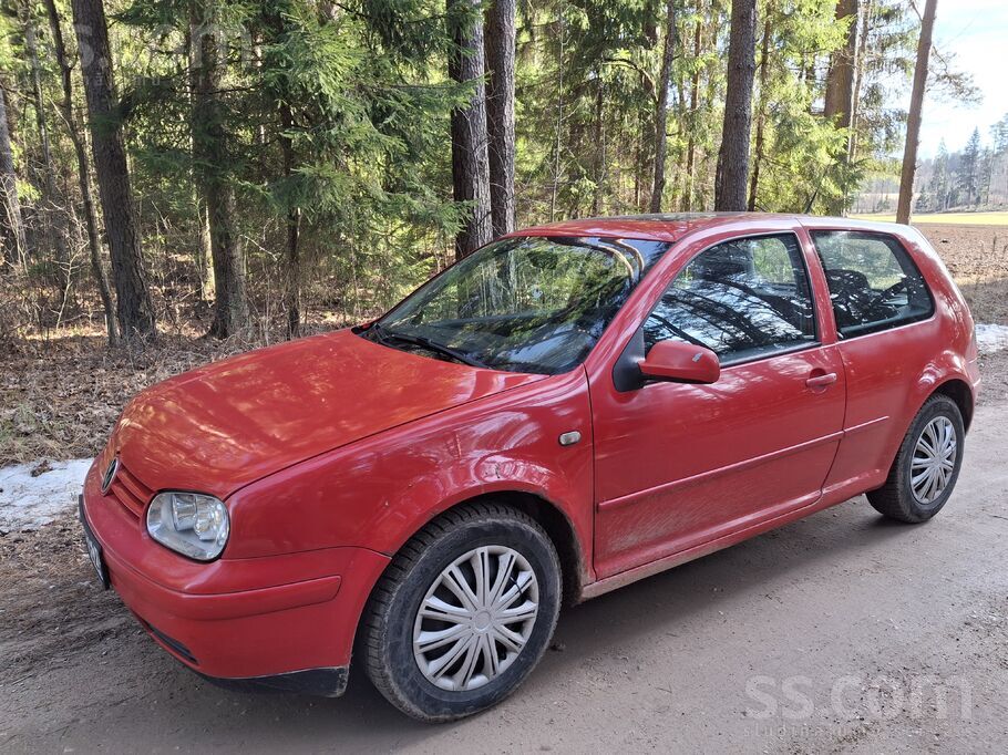 Volkswagen Tiek pārdots VW Golf IV 1.9tdi 66kW. Auto braucamā