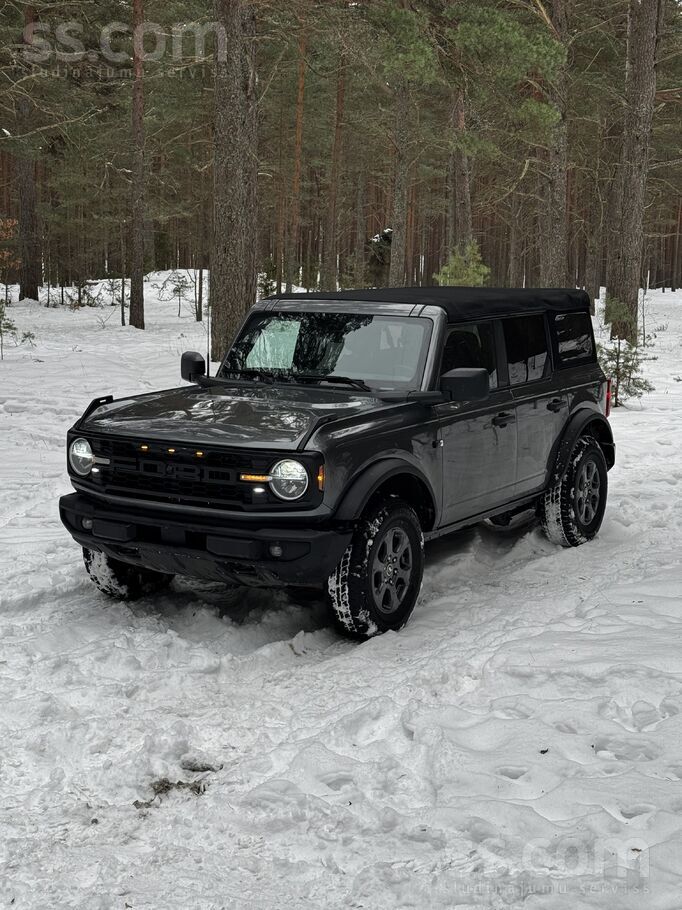 Pārdodu 2022. gada Ford Bronco Big Bend ar 2.3 Ecoboost (300 hp, 440 Nm) dzi