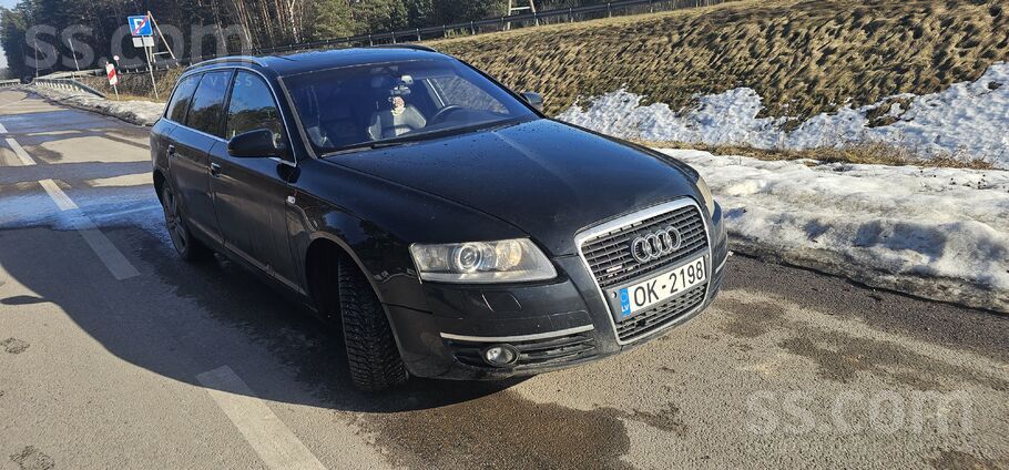 Audi Tirgojas Audi A6C6 2005. gada. Tehniskā apskate lī