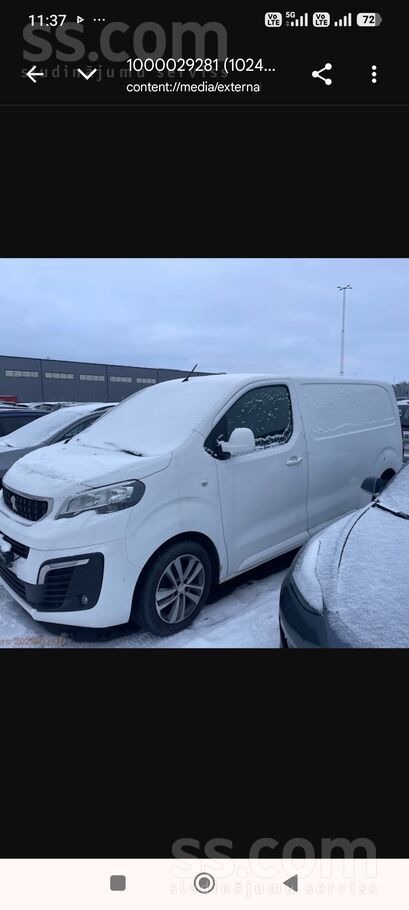 Peugeot Peugeot Expert 2.0, automāts 180zs 2017.gads. bez 