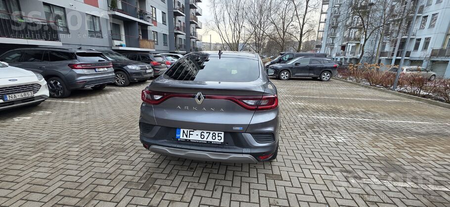 Tiek pārdots Renault Arkana, hibrīds.
Vidējais degvielas patēriņš 5, 4L/10