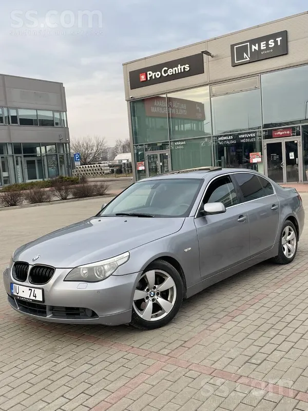 BMW BMW E60 530D 160kw Jauna skate , Automāts, Lūkā ,