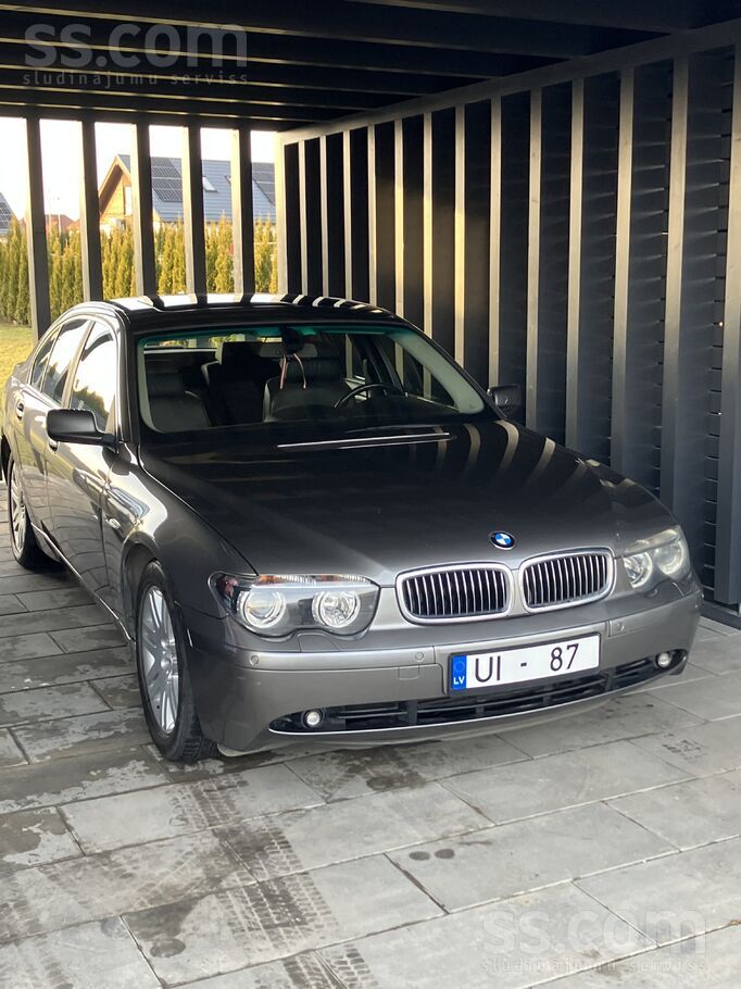 BMW Pārdodu ļoti labu BMW E65 730D. Auto ievests 07, 2