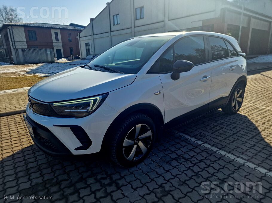 Opel Crossland X 1.5l dīzelis. 110zs ar mehānisko 6pk. ātrumkārbu, ļoti ekan
