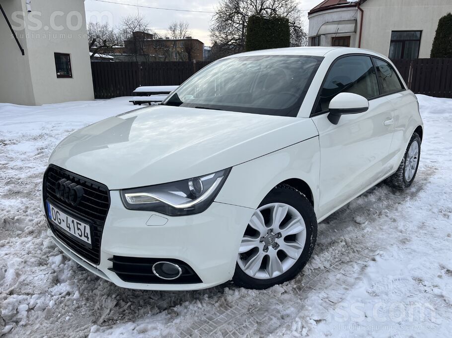 Audi A1 1.6 dīzelis 66kw 2012 gads. TA 08.2026. Oriģināls nobraukums 146000k