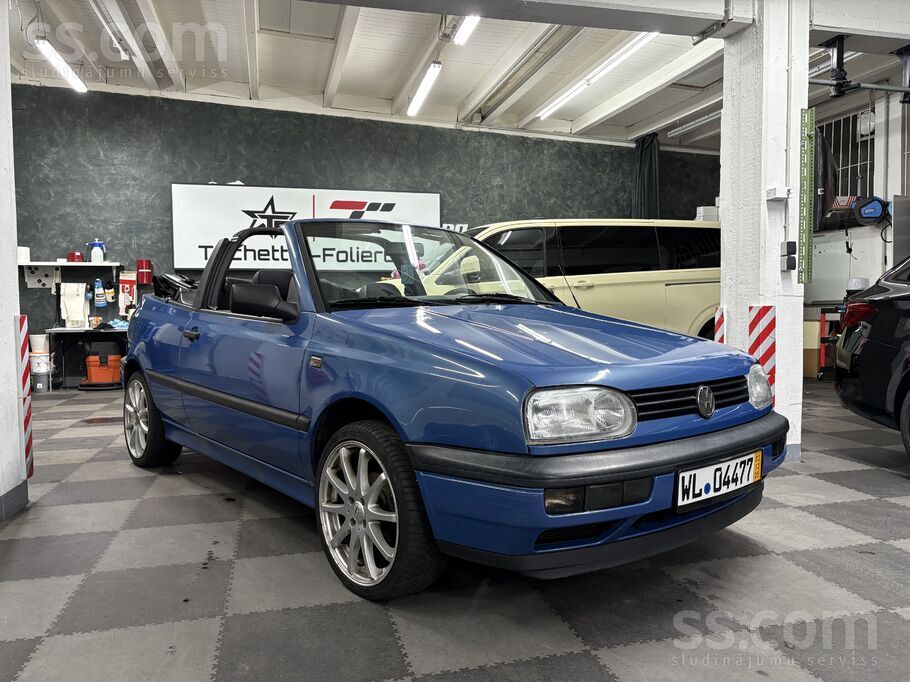 Tikko no Vācijas. Golf 3 Cabrio. Paspēsi izbaudīt vasaru ar ļoti stilīgu aut