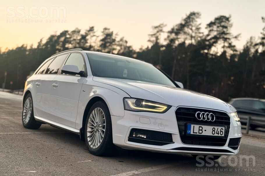 Audi Audi A4 S Line komplektācijā. Uzstādīts jauns Dpf