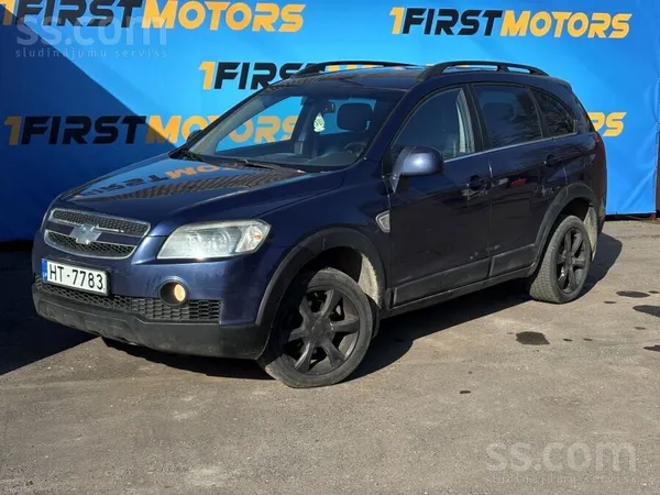 Chevrolet Captiva 2007 - 1,950  €, 270 тыс., Latvija