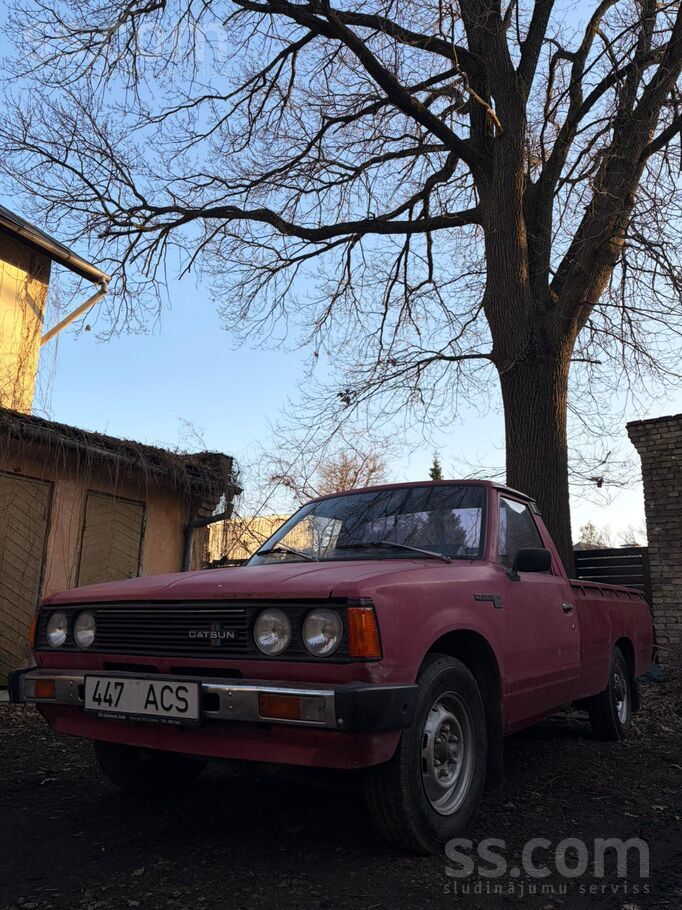 Datsun 720 Rwd
Brauc, bremzē. Ir Igauņu reģistrācija ar apskati līdz šī ga