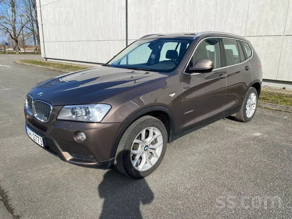 BMW Ievests no Francijas, reģistrēts Latvijā BMW X3 2.