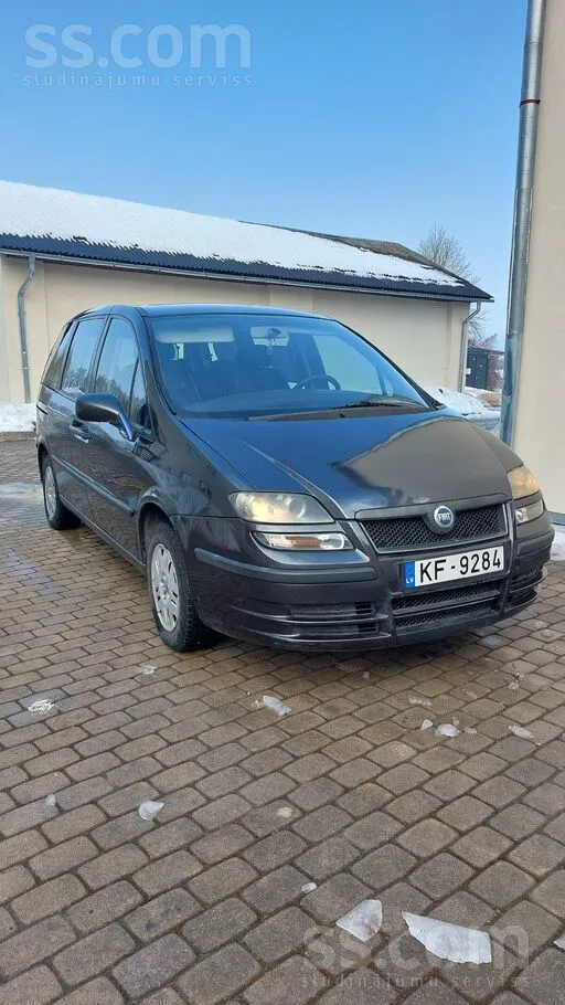 Fiat Pārdodu fiat ulysse minivenu 2.0 dīzeli. Auto save