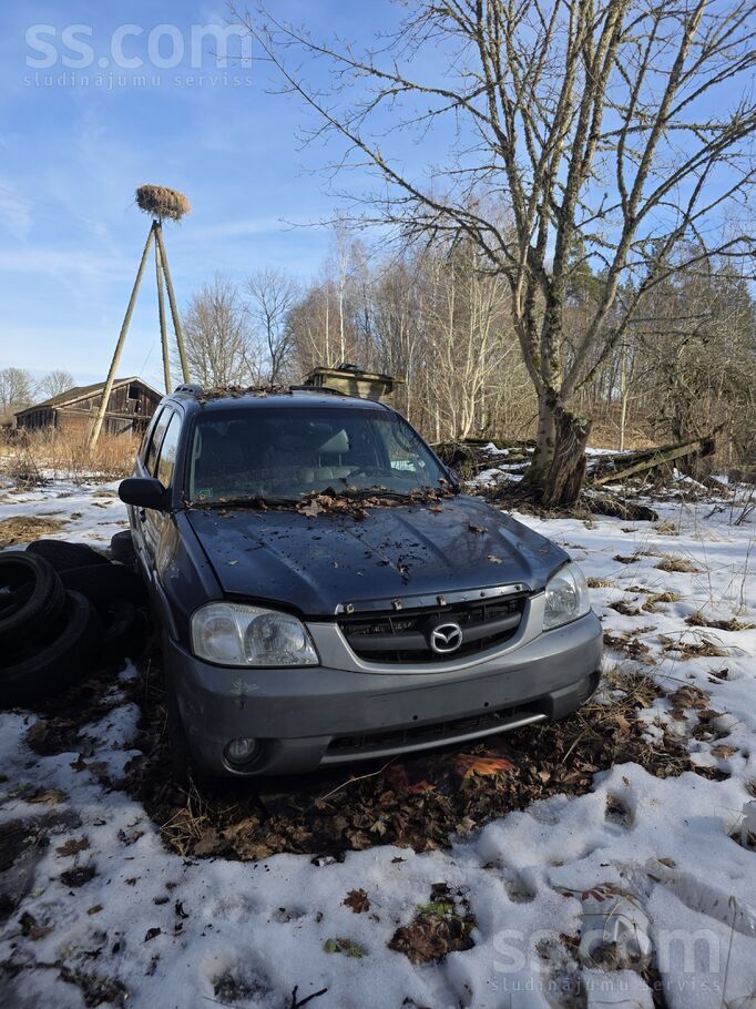 2 Mazdas. Zilā ar papīriem, pelēkā norakstīta. Pelēkā kā donors. Abām starpa
