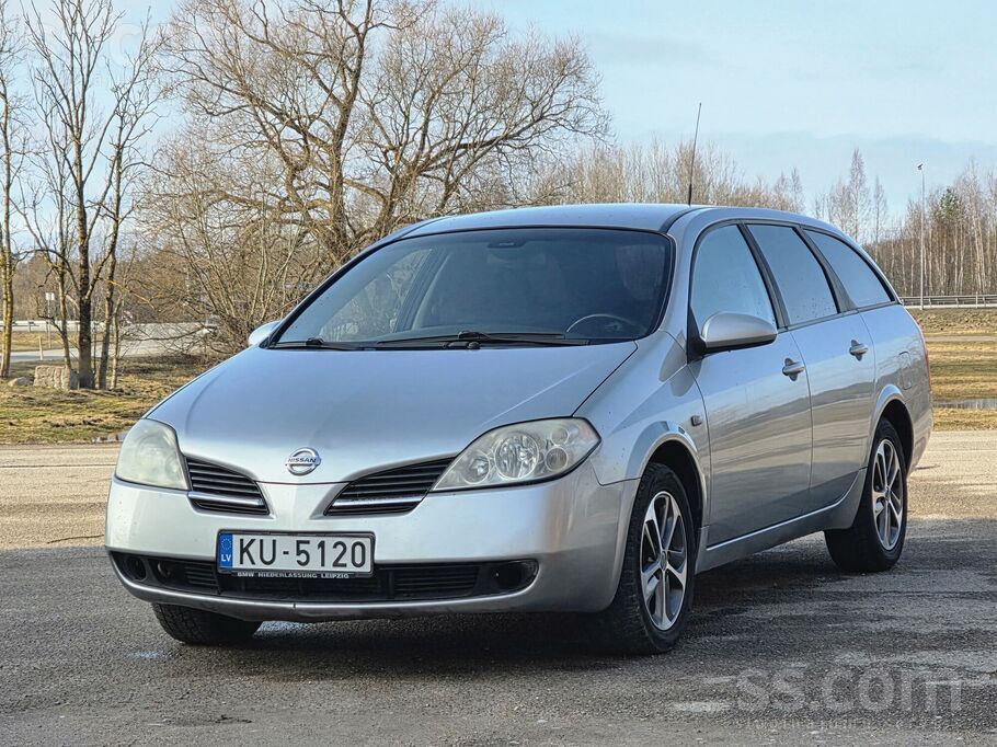 Nissan Primera 1, 9 dīzelis, 88 Kw
Piedāvājam ietilpīgu un komfortablu Ni