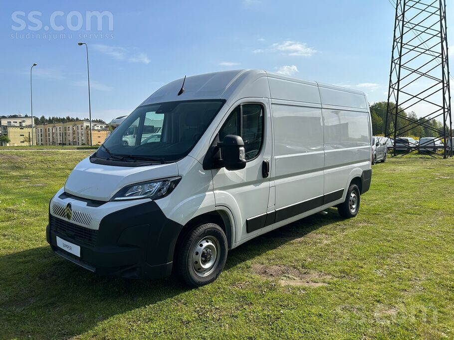 Jauna reģistrēta automašīna. Citroen Jumper L3H2. Pieejama uzreiz. Garantija