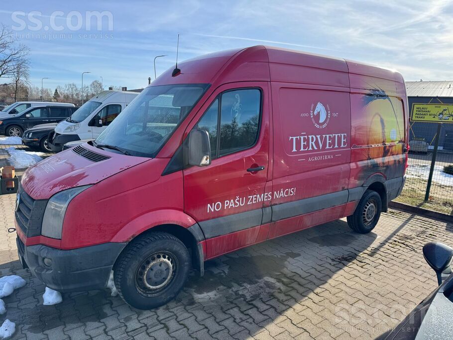 Volkswagen Uzņēmus pārdod Volkswagen Crafter ar dzinēja defek