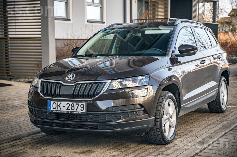 Pārdod Škoda Karoq 1.6 dīzelis, 85 kw, automātiskā Ātrumkārba.
Bezmaksas