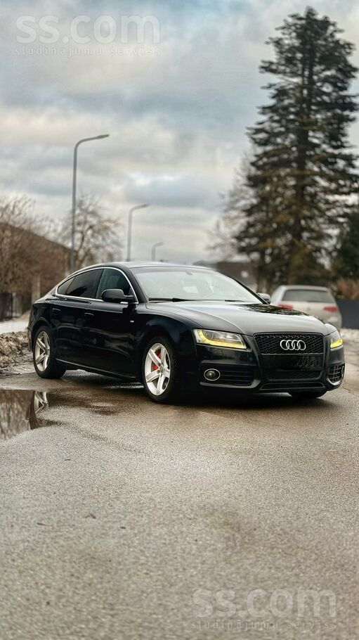Audi Pardodu šo 2010. audi a5 sportback pilna sline jau