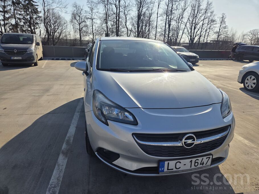 Pārdot Opel Corsa 1.3D manuāls, 2018. gads, orģināls nobraukums 83000km. Nes
