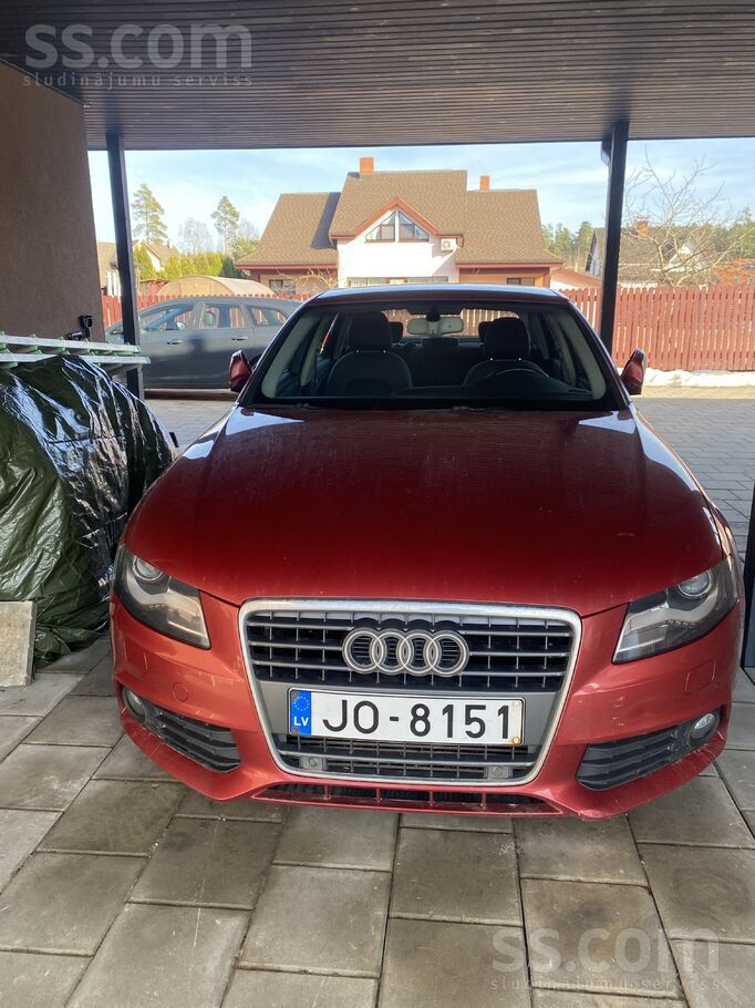 Audi Masina ir mantota, tāpēc tiek tirgota. Audi a4 201