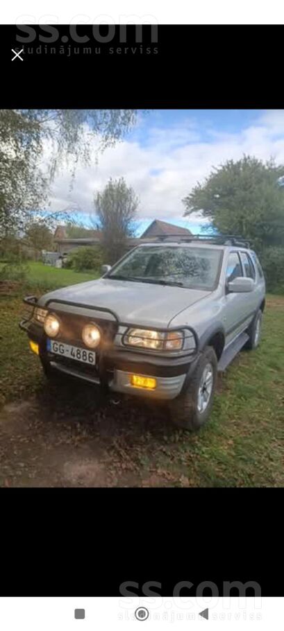 Pārdod Opel Frontera ar TA otrā gada labā tehniskā un vizuālā stāvoklī divi