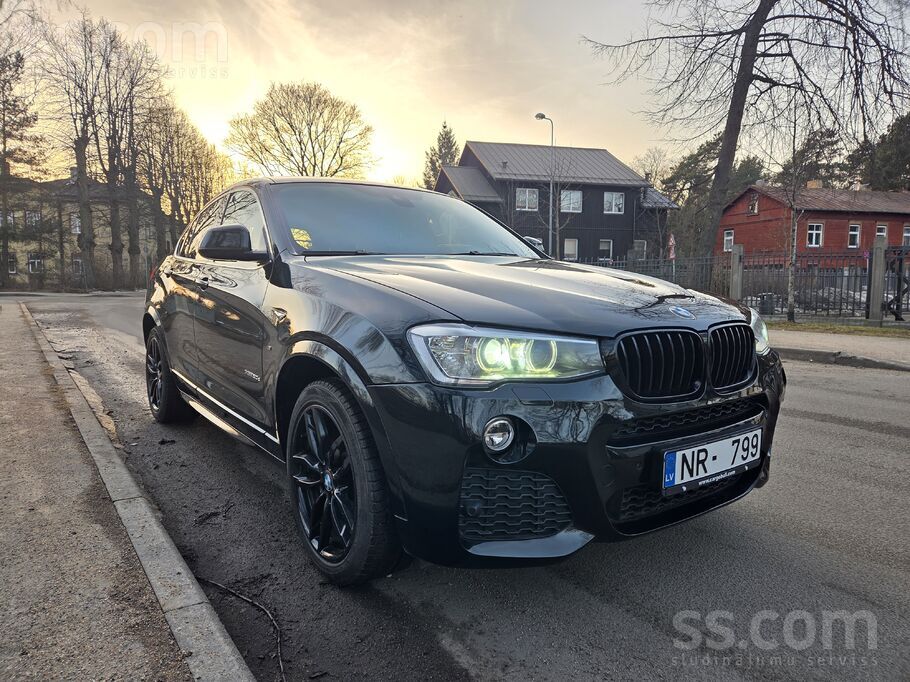 BMW BMW X4 ar 2.0 dīzeļdzinēju un M-paketi, 2014. gada