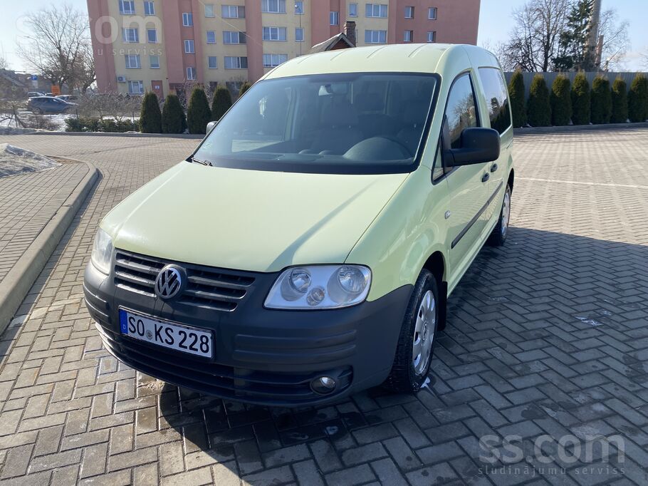 Volkswagen Pārdos VW Caddy 1, 9 Tdi-77Kw, Automāts. Auto bez