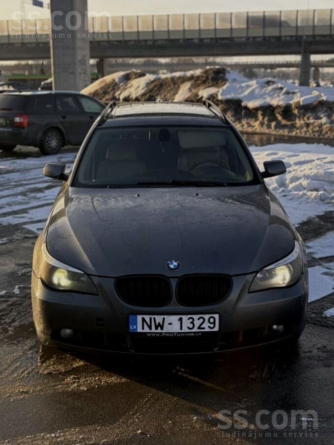 BMW Tiek tirgots jaudīgs bmw e61 ar 3.0D 160kw motoru.