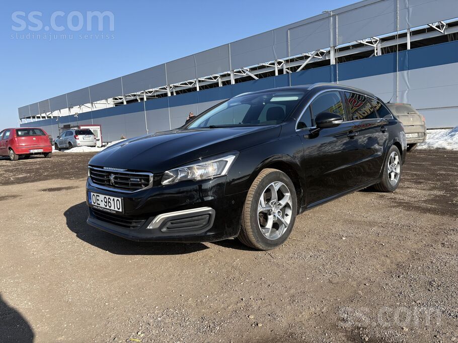 Peugeot 508 1, 6 Hdi dīzelis 85Kw jeb 116Hp. pirmā reģistrācija 29.07.2016.