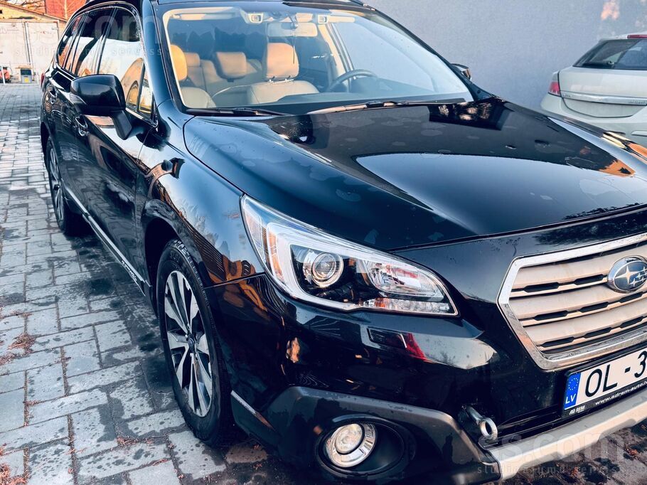 Tirgoju 2016. gada Subaru Outback 2.0D Summit komplektācijā.
Auto ar bag