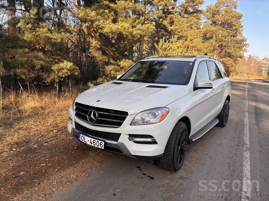 Pārdodu MB Ml350 2013. gada ar 270 000 km nobraukumu. Restaurēta turbīna, ma