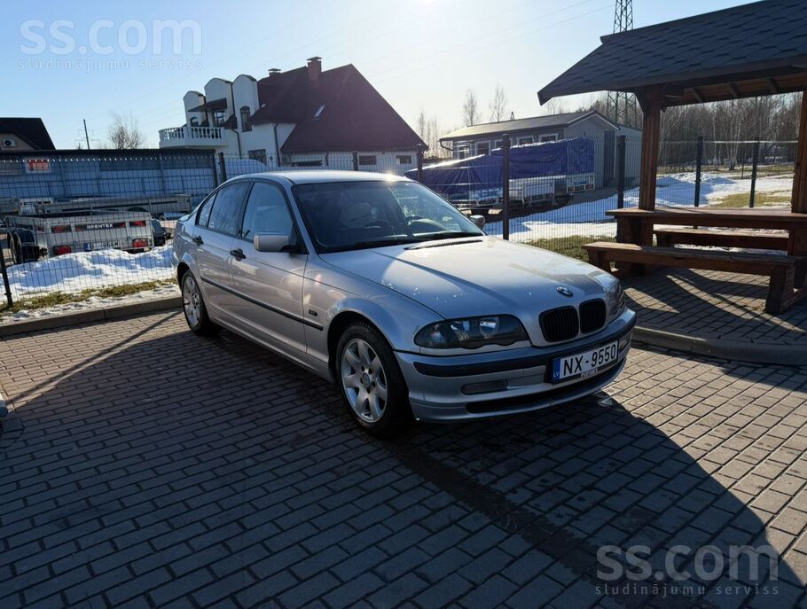 E46 2.0 dīzelis 1998. gads. Pirms pusotra gada ievests no Vācijas, ir saglab