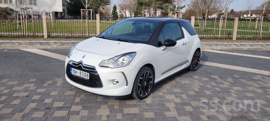 Pārdodu Citroen Ds3 2013. gada augusts, 1.6 benzīns, 115 kw (156 zs). Iegādā