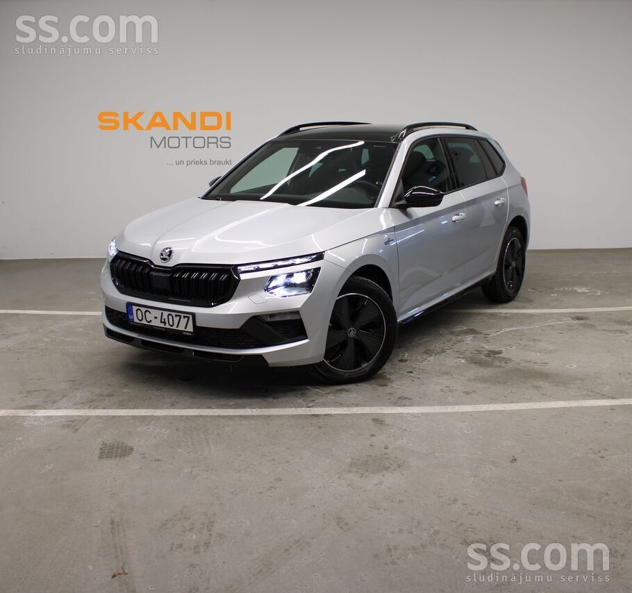 Skoda Kamiq, Monte Carlo komplektācija ar 1.0 Benzīna dzinēju un Automātisko