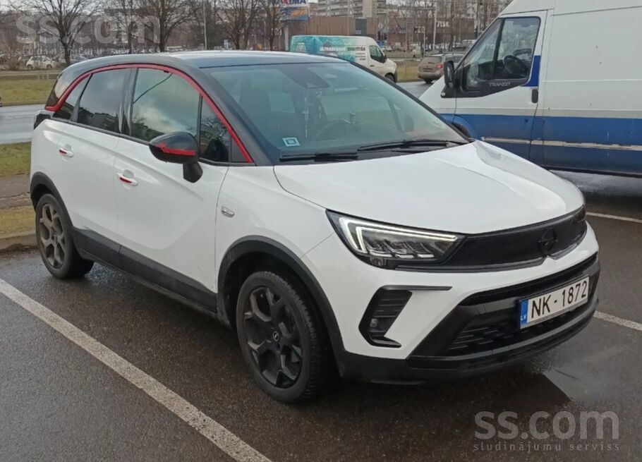 Opel Crossland 01.2023., 1.2 benzīns, 96kw/131zs, 6 - automātiskā ātrumkārba