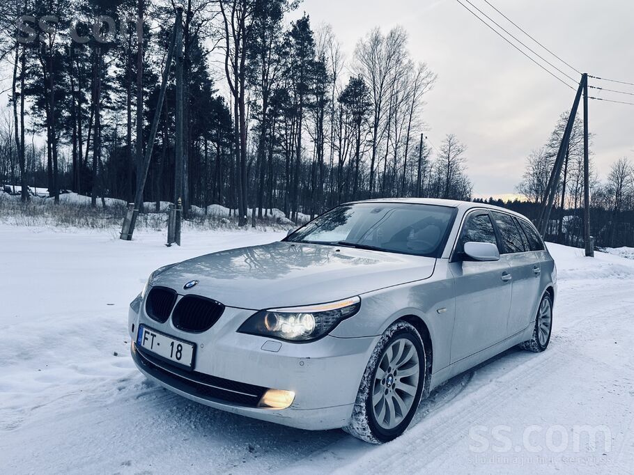 BMW Pārdodu savu uzticamo ceļabiedru – BMW 520d univer