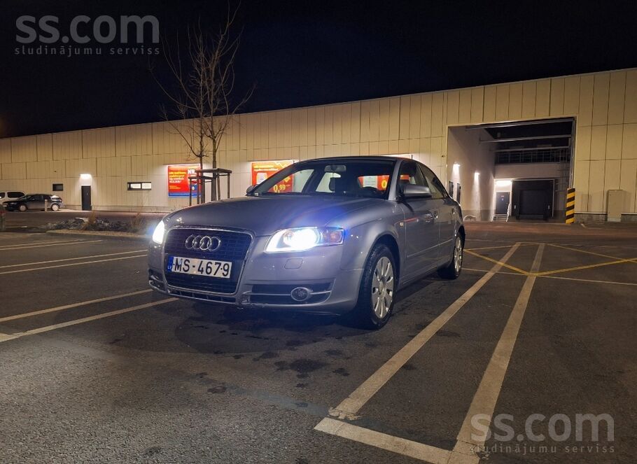 Pārdod Audi A4 B7 ar uzticamo 1.8 Turbo benzīna motoru, automātu (120kW / 16