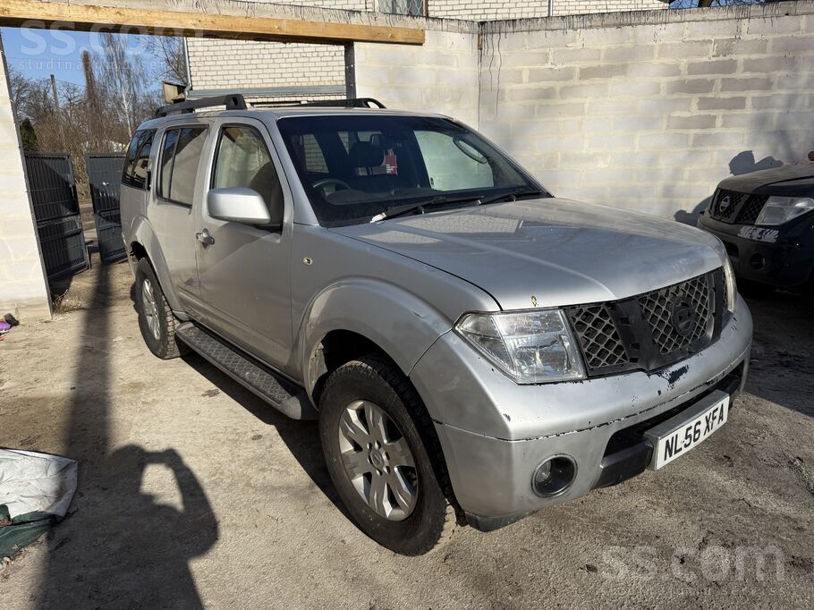 2006 Nissan Pathfinder 2.5 Dci, 4x4, 6 ātrumu manuāls, 7 vietas, labā stāvok