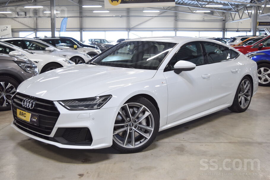 Audi A7 Sportback Tfsi 55 Quattro S-Line. 2018. gada. 3.0l benzīns, 250 Kw (