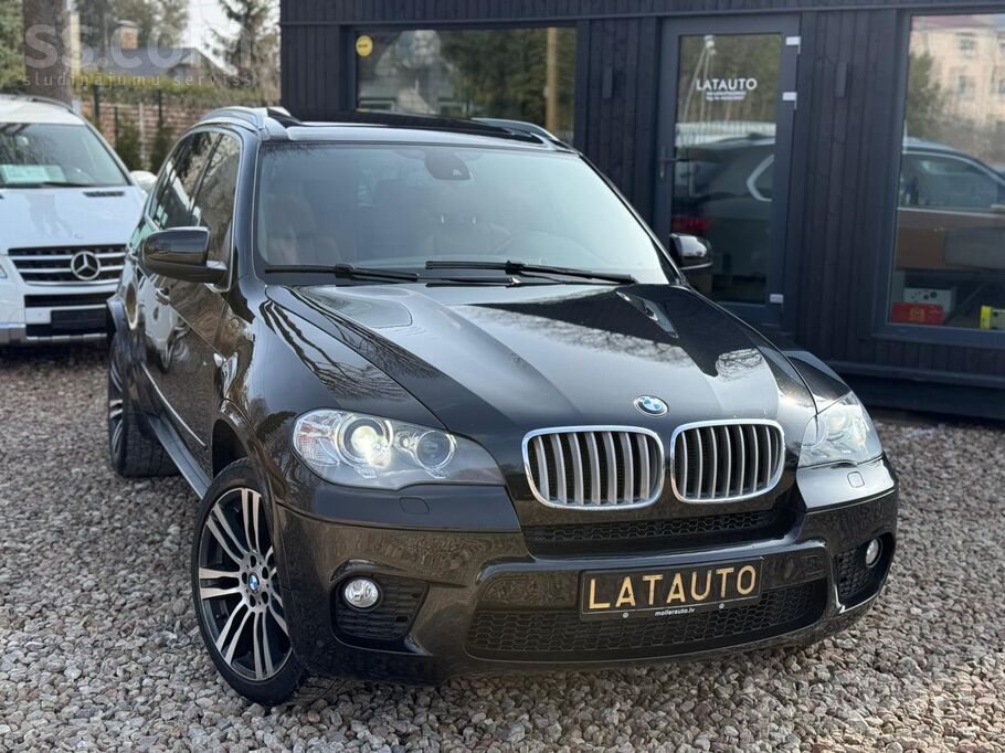 BMW Lizings/maiņa BMW X5 E70 40d Individual Black-sapp