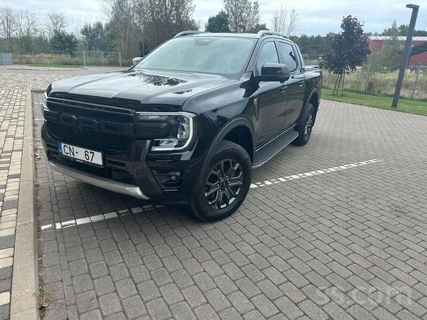 Ford Pārdodu 2023. gada Ford Ranger Wildtrak – melnu, s