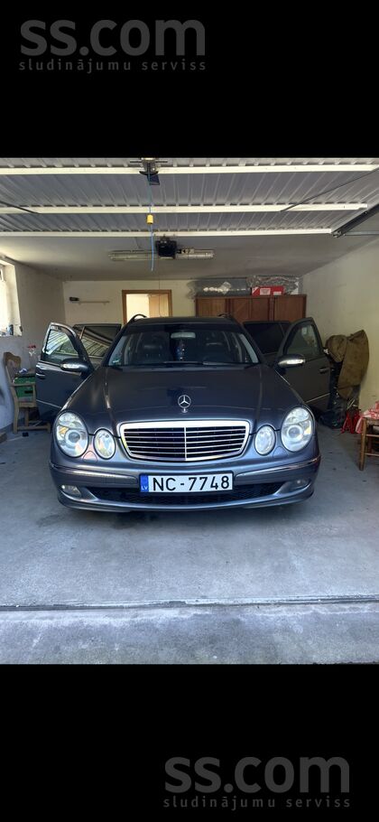 Отличный w211 e 280 с рядным 3, 2 дизелем . Двигатель , коробка в отличном с