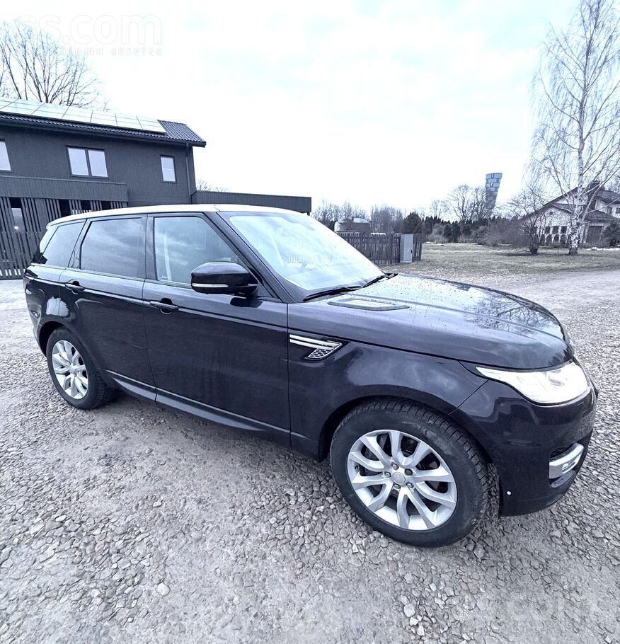 Pārdodas Range Rover sport, ar ziemas riepām, dīzelis, automats, ādas salons