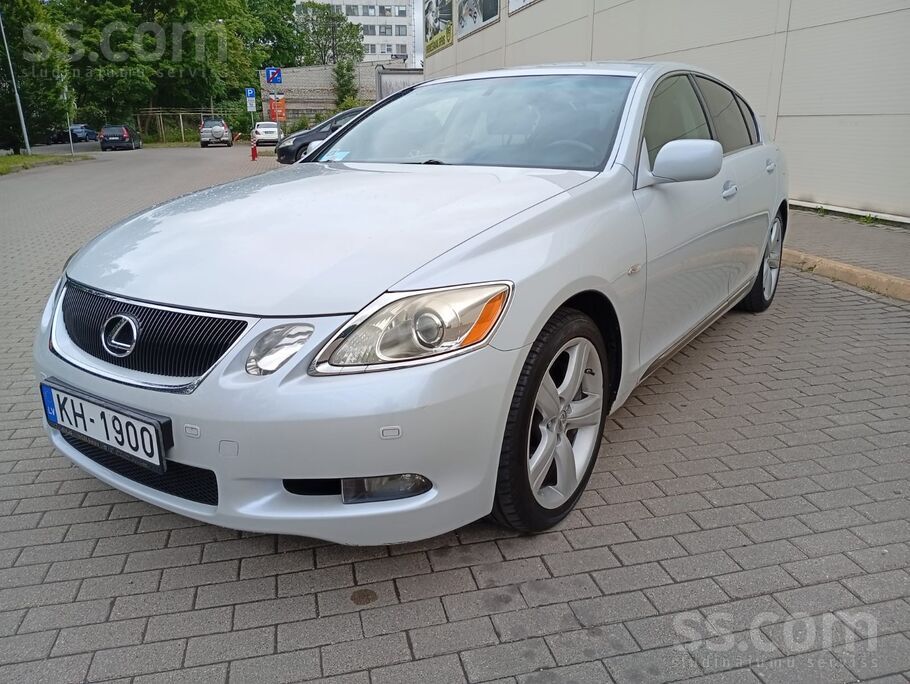 Lexsus GS , 2008gads, orginals nobr. 134 300 km. Pirkts Rigā Lexsus centrā .